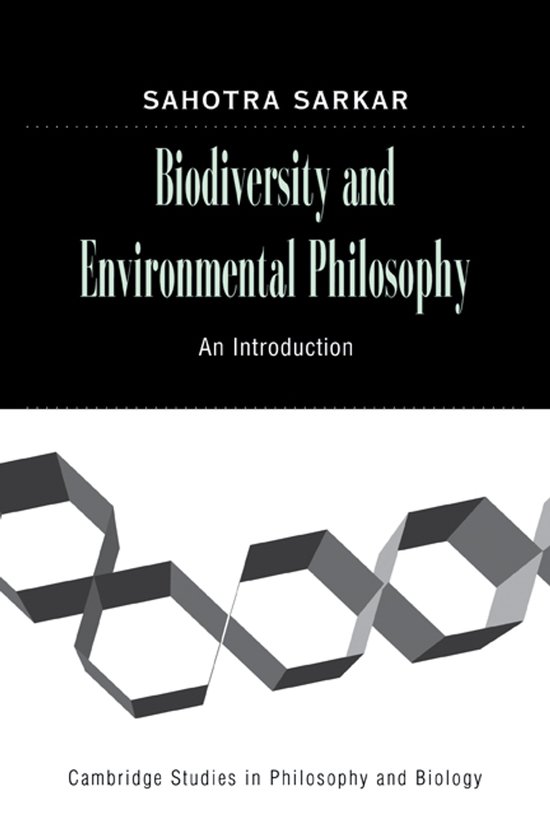 Biodiversity and Environmental Philosophy - cover