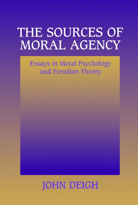 The Sources Of Moral Agency - cover