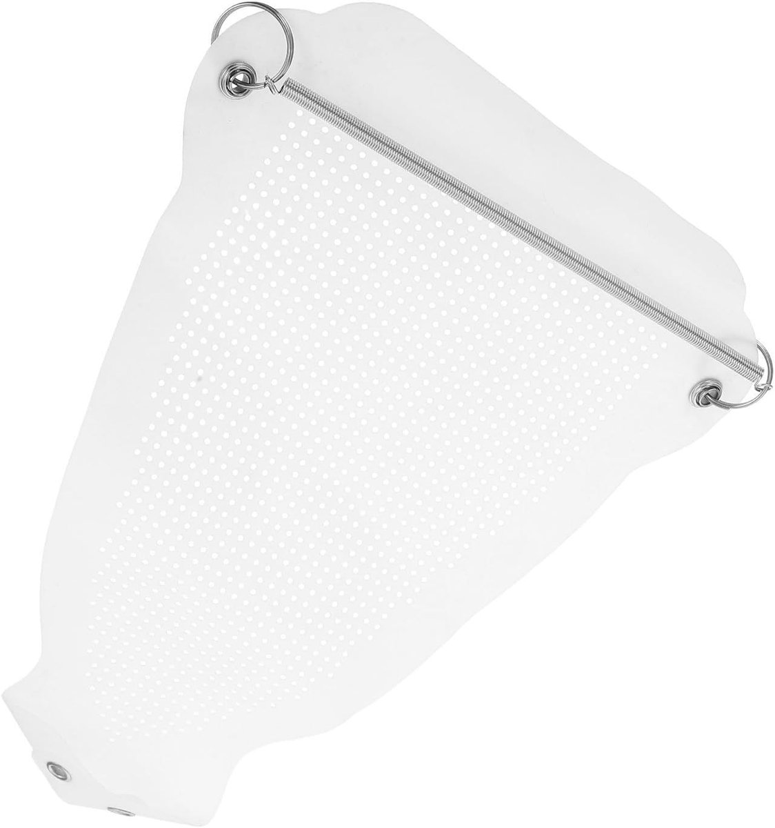Strijkzoolbeschermer - Strijkijzerhoes - Beschermend Strijken - Antiaanbaklaag - 23.5 cm - Wit