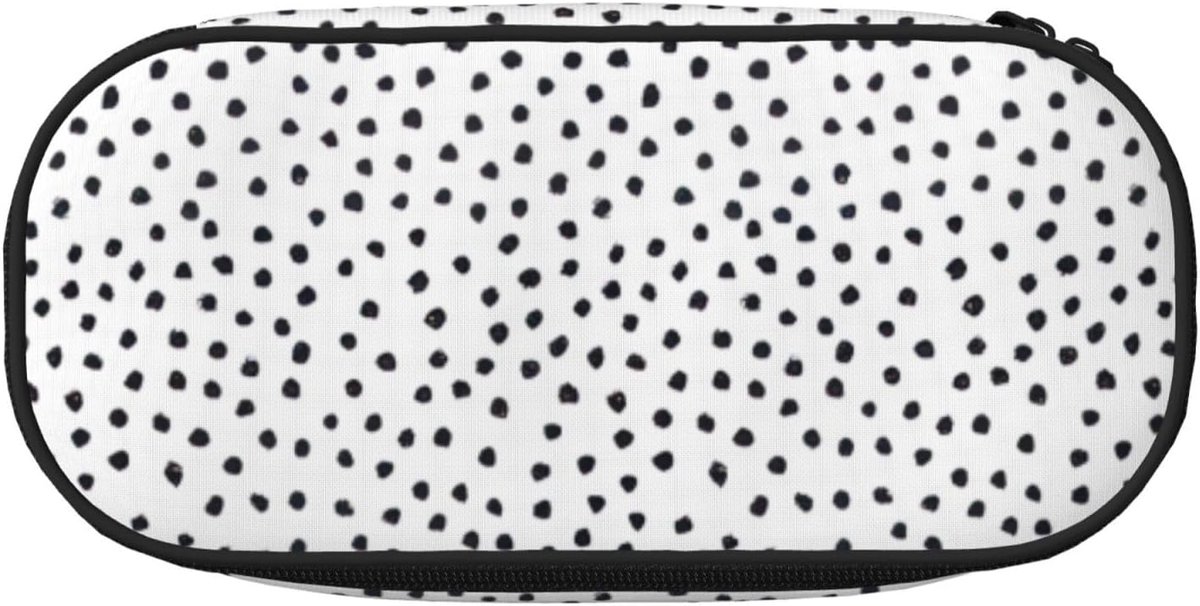 Etui Dot Print - Pennenzak Organizer - Opslag Kantoorbenodigdheden - Hoge Capaciteit - 22 x 11 x 4.5 cm