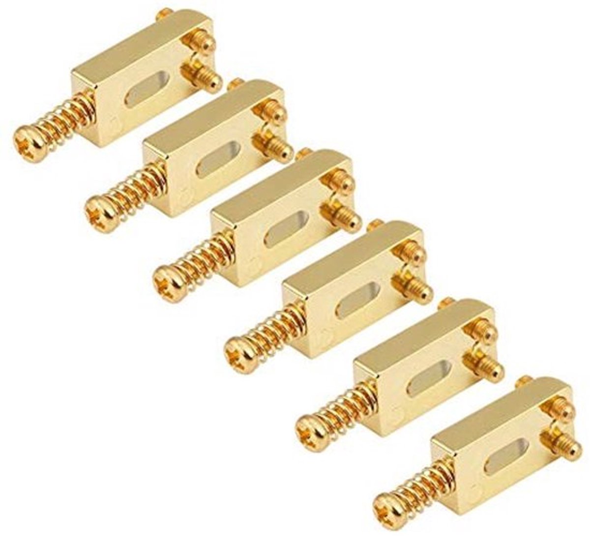Solidchoice - Dailygoody - Tremolo Electric Guitar Saddle Bridge - 6 Stuks