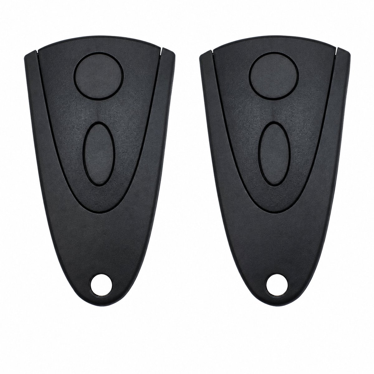 Handzender Geschikt voor Novoferm Mini Novotron 502 / 504 / 512 – 433 MHz Garagedeur Afstandsbediening – 2 Stuks – Compatibel met MAX / MIX / MTR / MCHS – Zwart