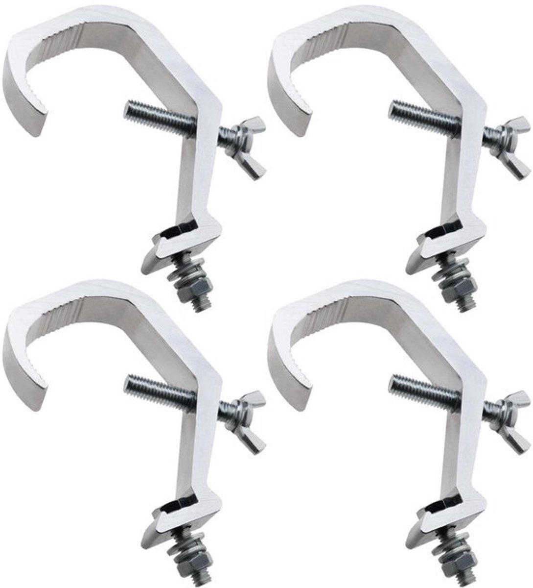 Vt products - Klem Haken - Podium Licht Accessoires - Zilver - Metalen Truss