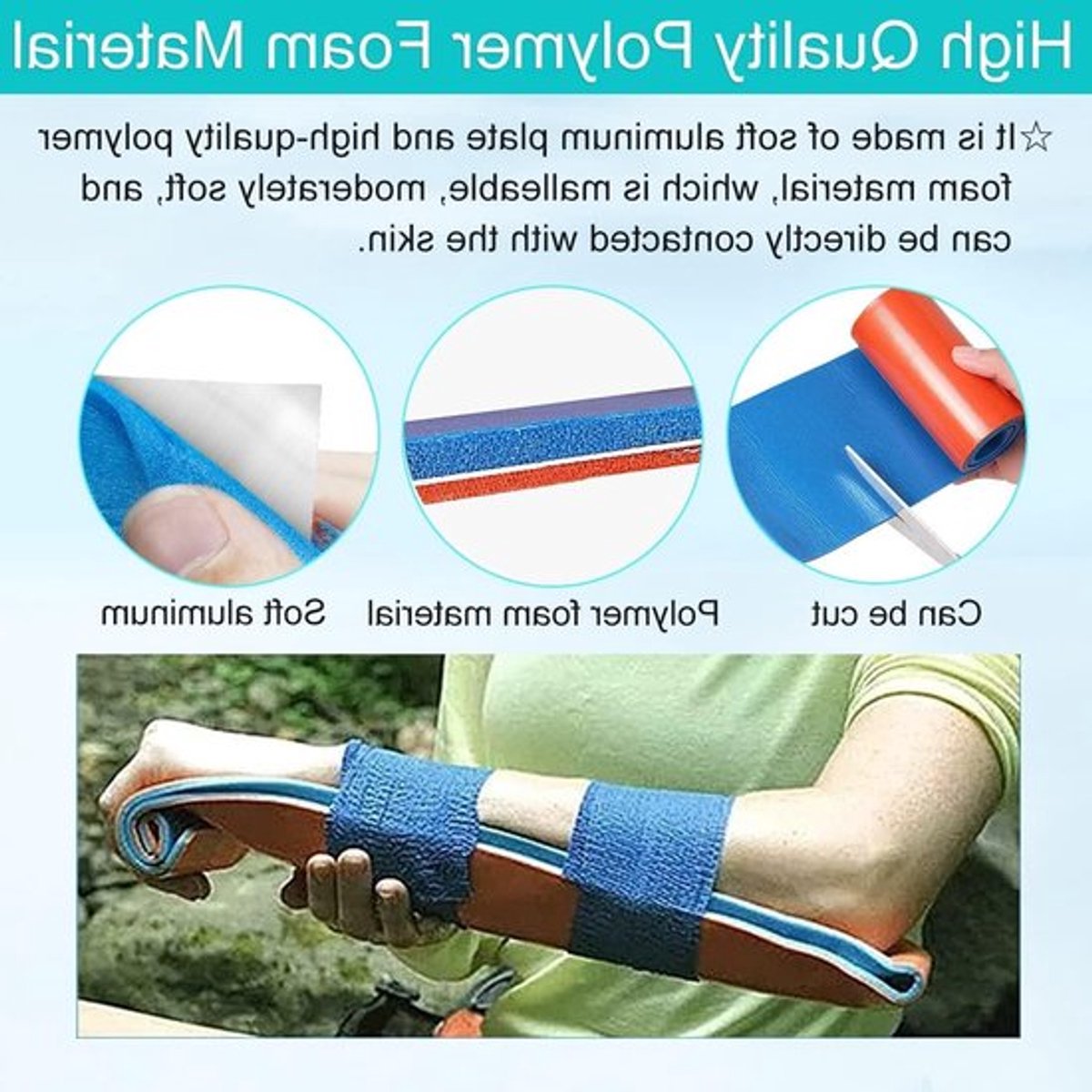 Trainingssplinter Allecto Plus voor noodgevallen en EHBO-kits