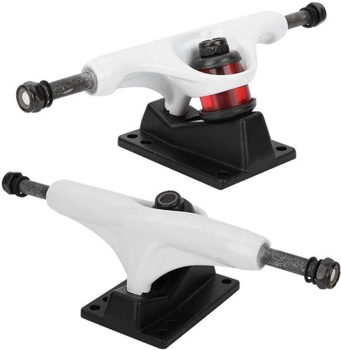 Skateboard trucks voor mountain skateboard, wit - 1 paar, 4-8 inch Allecto Plus