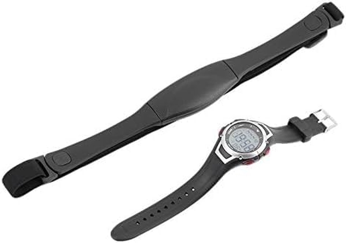 Hartslagmeter Borstband - Sport Horloge - Sport Prestaties Meten - Waterdicht Tot 3 Meter - 3 Meter - Zwart