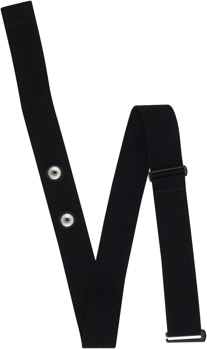 Cardio Riem - Hartslagband Borstband - Sport Training - Universele Compatibiliteit - 70-110 cm - Zwart