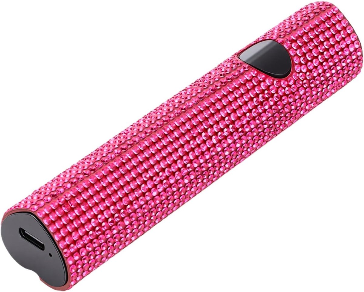 Draagbare Nagellamp - Gelnagellamp Oplaadbaar - Nagels Uitharden - Draadloos en Compact - 13 x 5 x 3 cm - Rozerood