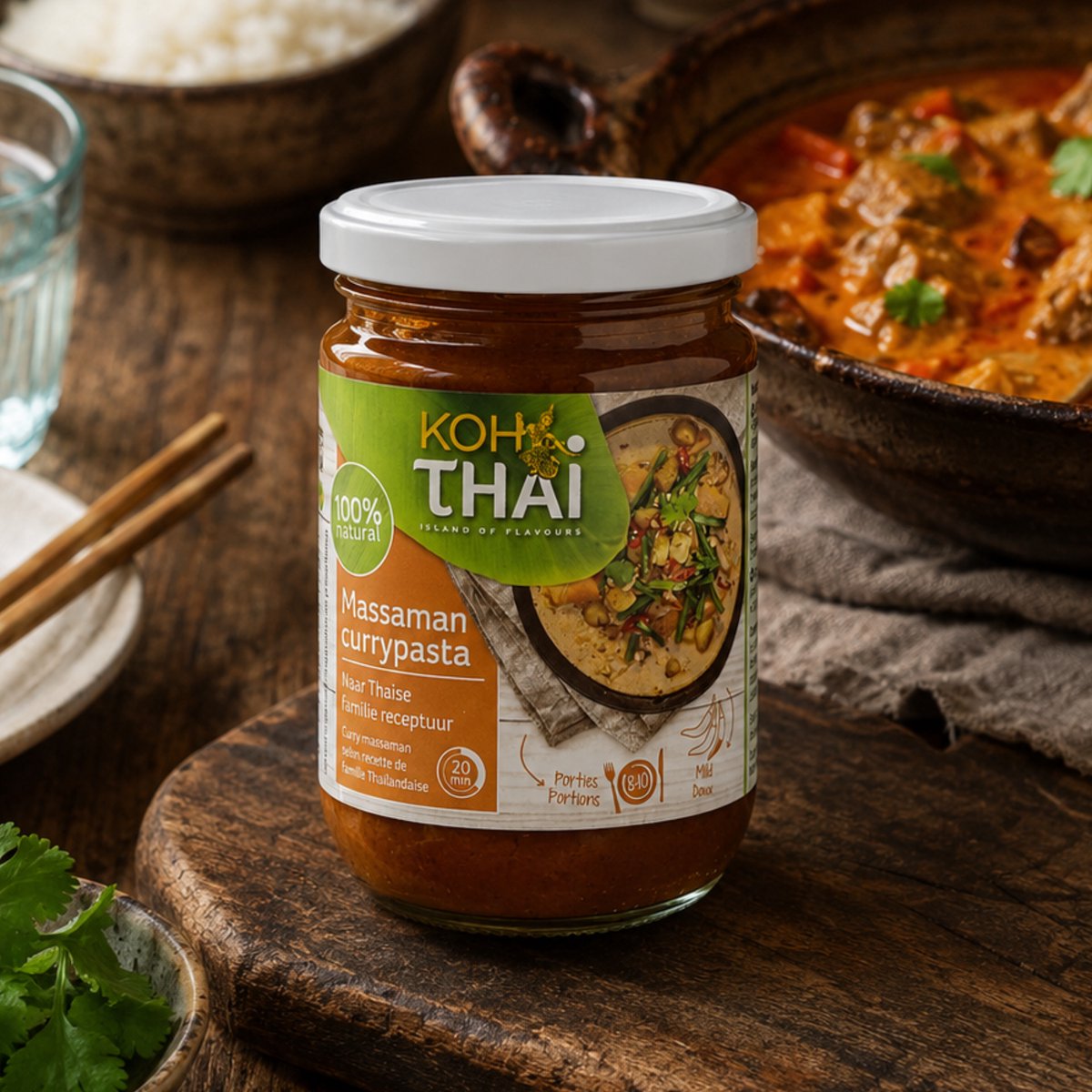 Koh Thai Massaman Curry paste 6 x 225 gram