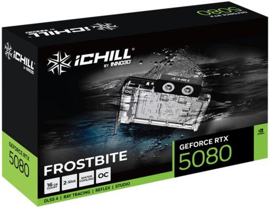 Inno3D GeForce RTX 5080 iChill Frostbite 16 GB