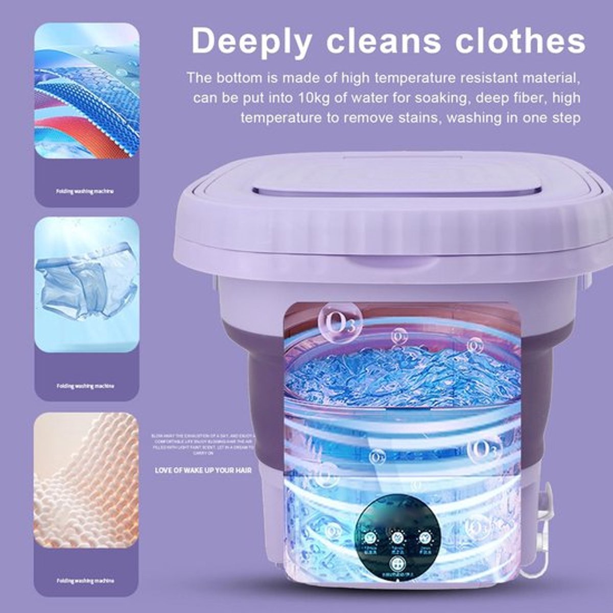 Store_7 - Draagbare Wasmachines - Mini-wasmachine - Opvouwbaar en Lichtgewicht - 11