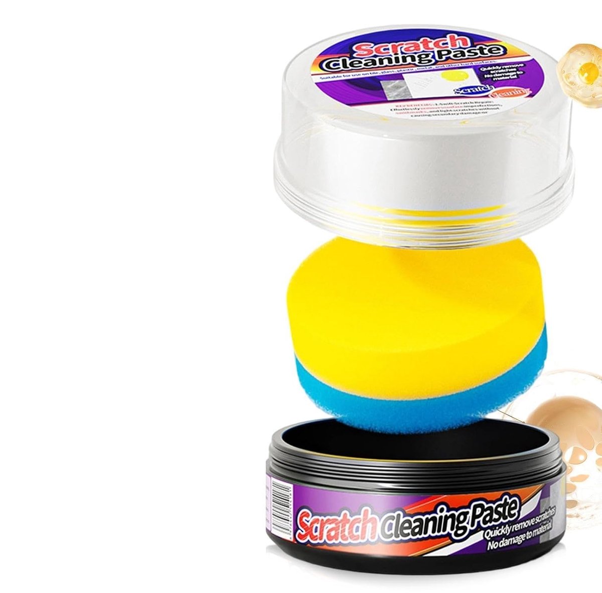 Reparatie Pasta - Krasverwijderaar - Oppervlakken Herstellen - Waterdicht Sterk - 350g - Wit