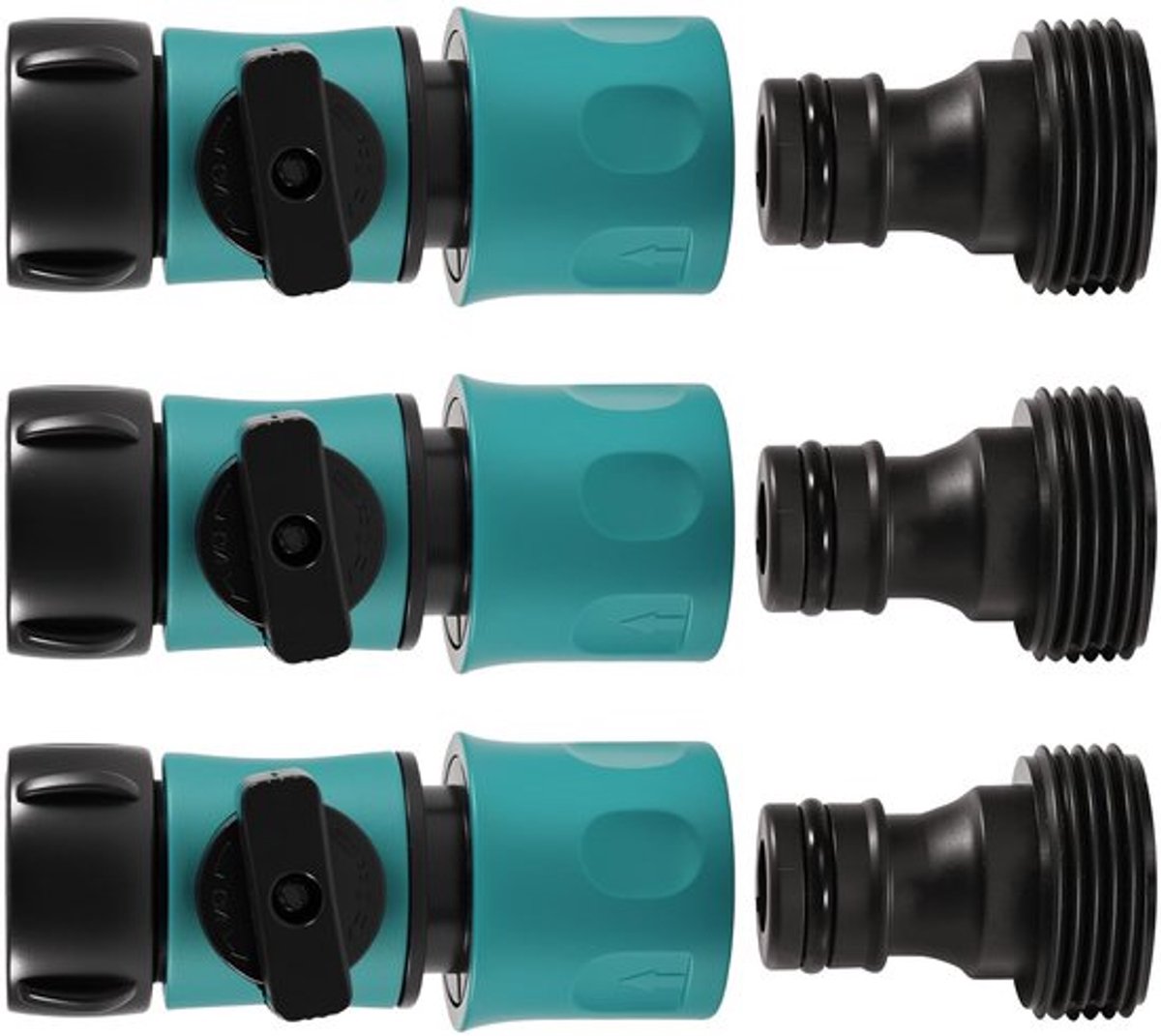 IMstore - Shut-off valve - Water stopkraan - Handig voor tuin en huis - 3/4 inch