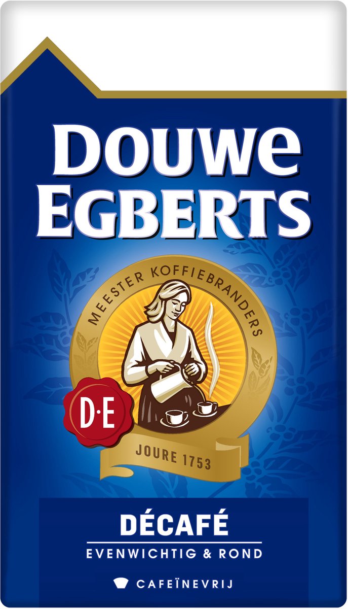 Jacobs Douwe Egberts BE Douwe Egberts Koffie Decafe 250 gr thumbnail 2