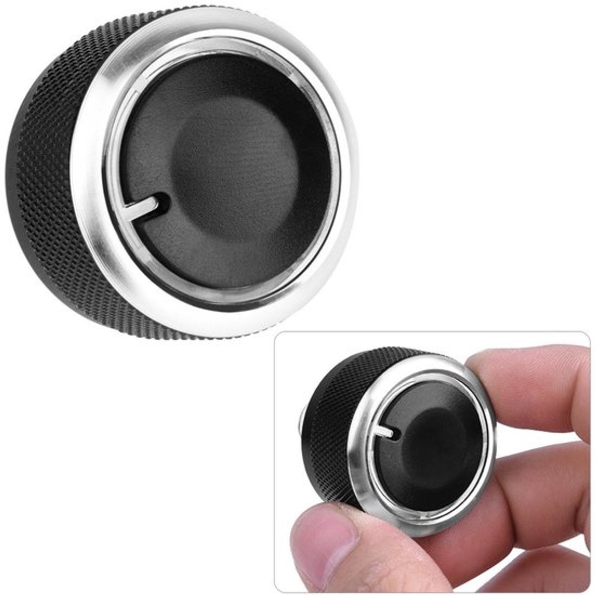Shopcentral - Air Conditioning Control Panel Switch Button - Vervanging - Aluminium