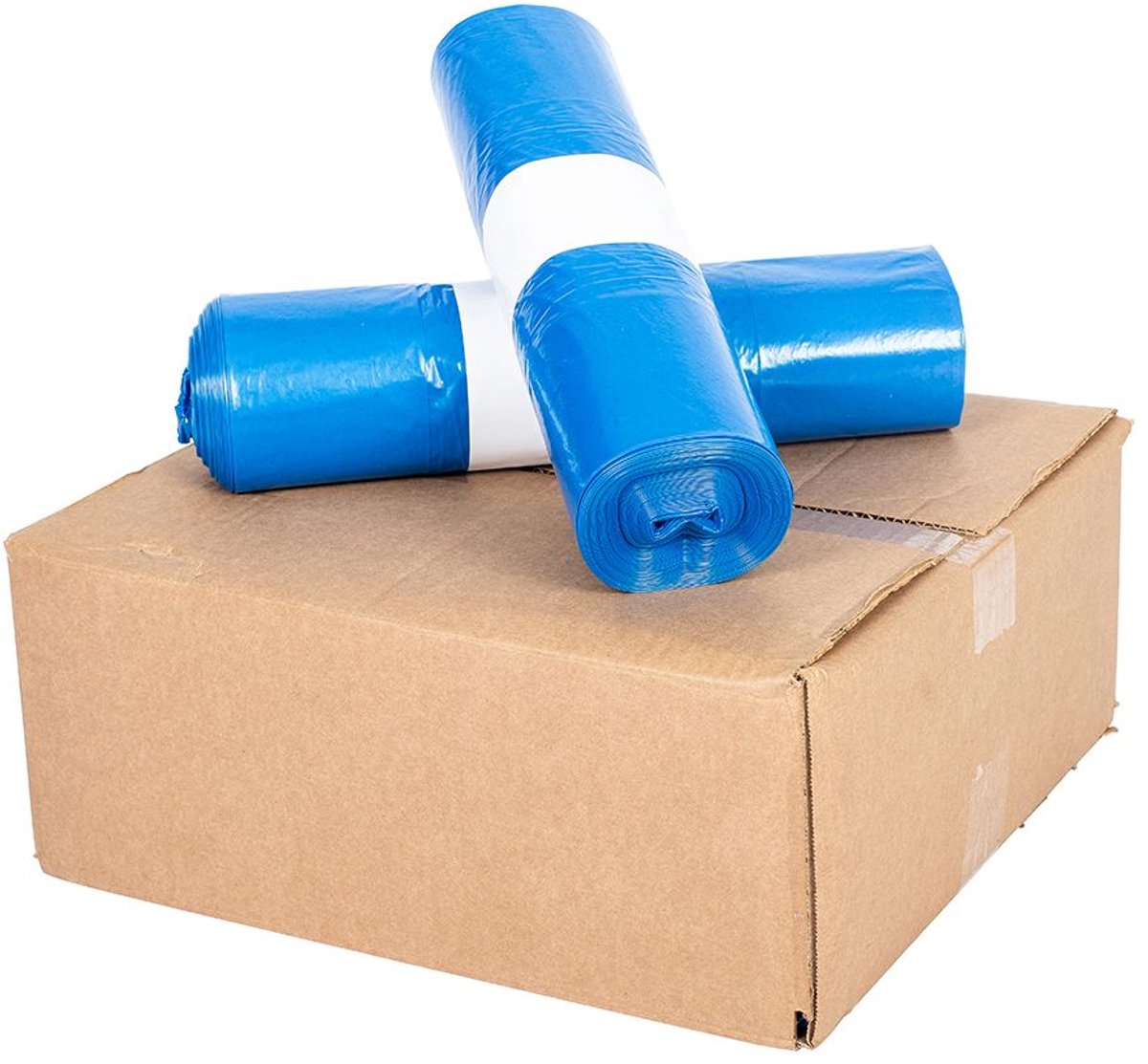 Containerzak blauw of zwart - 240 liter - T70 SUPERDIK - restafval - 40 stuks