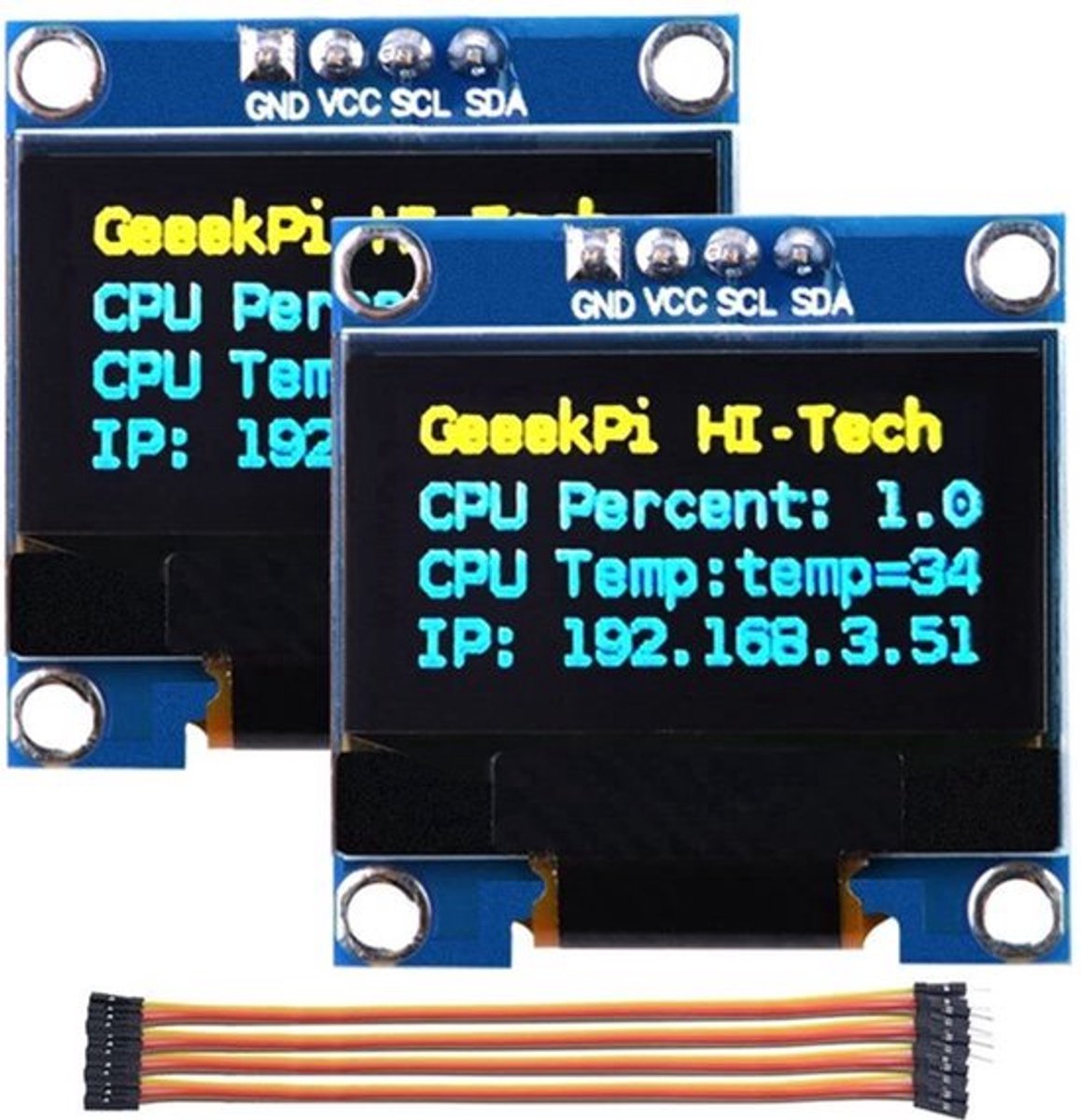 Vt products - Oled display module - 128x64 pixels - Compact en