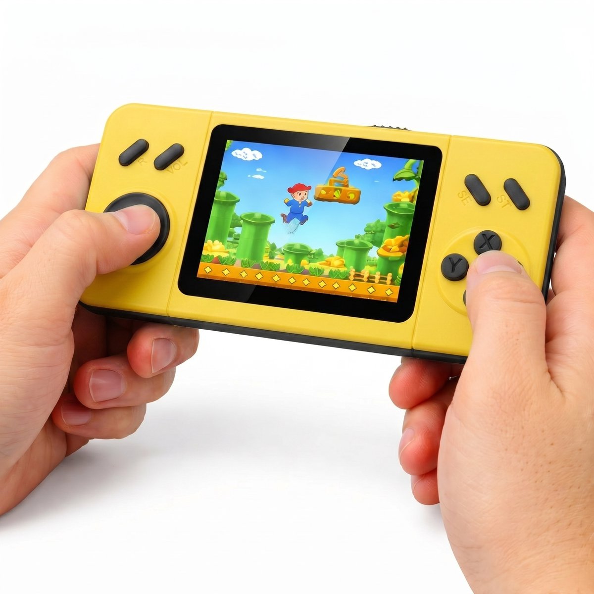 Retro Game Console – Handheld Spelcomputer voor kinderen – Gameboy – Reisspeelgoed – LCD-kleurenscherm – 266 Games