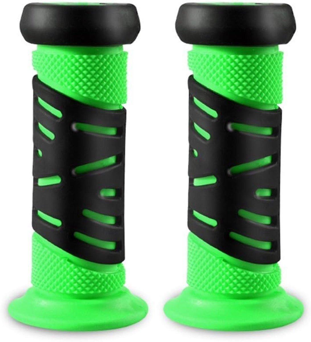 Fietsstuur Grips - Kinder Handvatten - Veilig Rijden - Antislip Rubber - 1 Paar - Groen