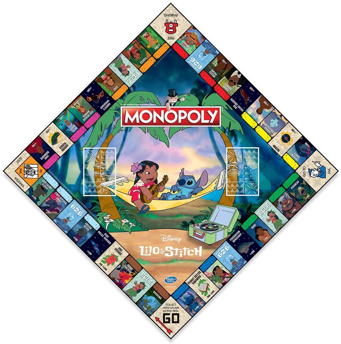 Winning Moves Monopoly - Bordspel - Lilo & Stitch - Engels — afbeelding 3