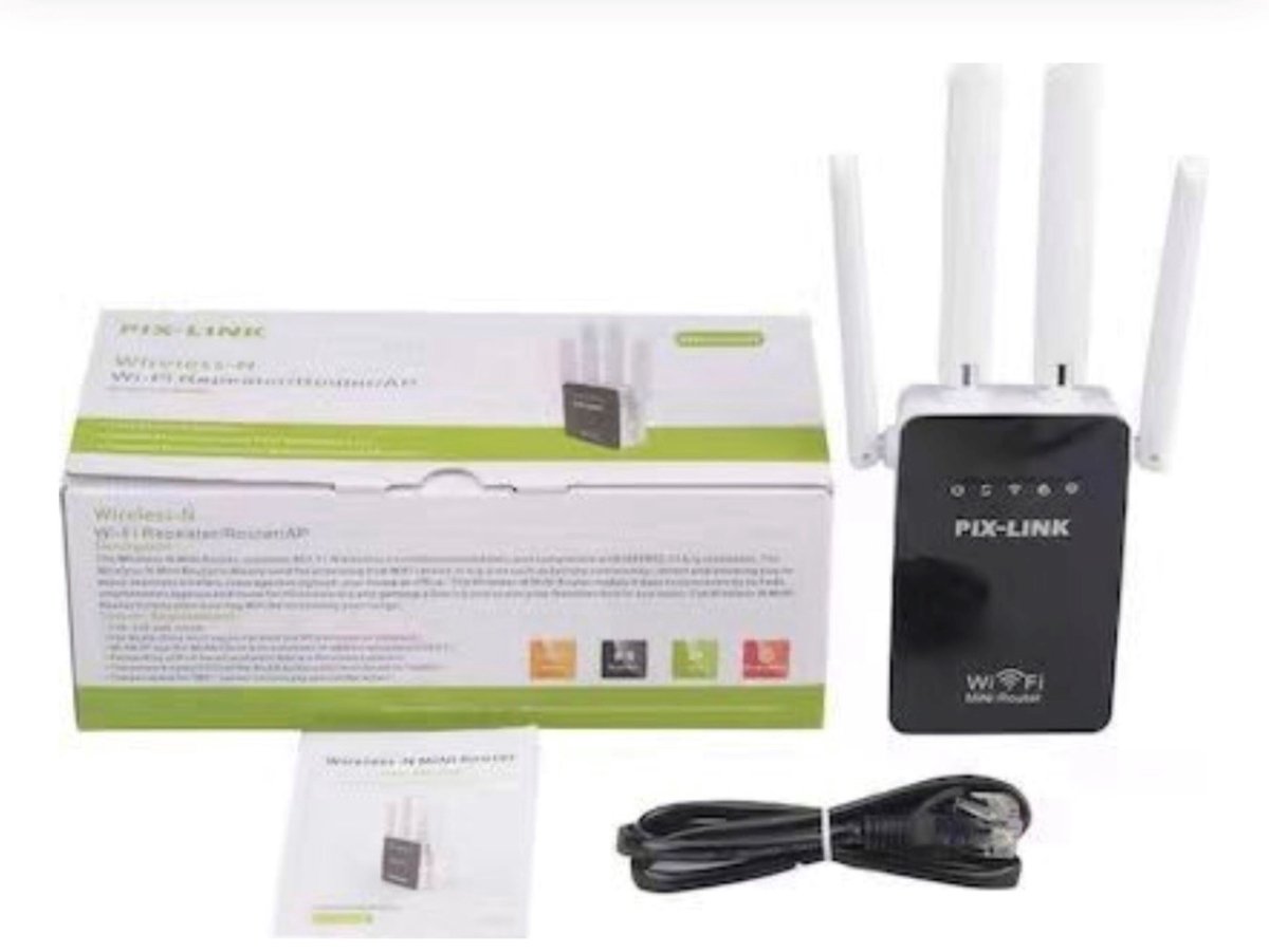 PIXLINK LV-WR09 Draadloze WIFI Repeater / Versterker