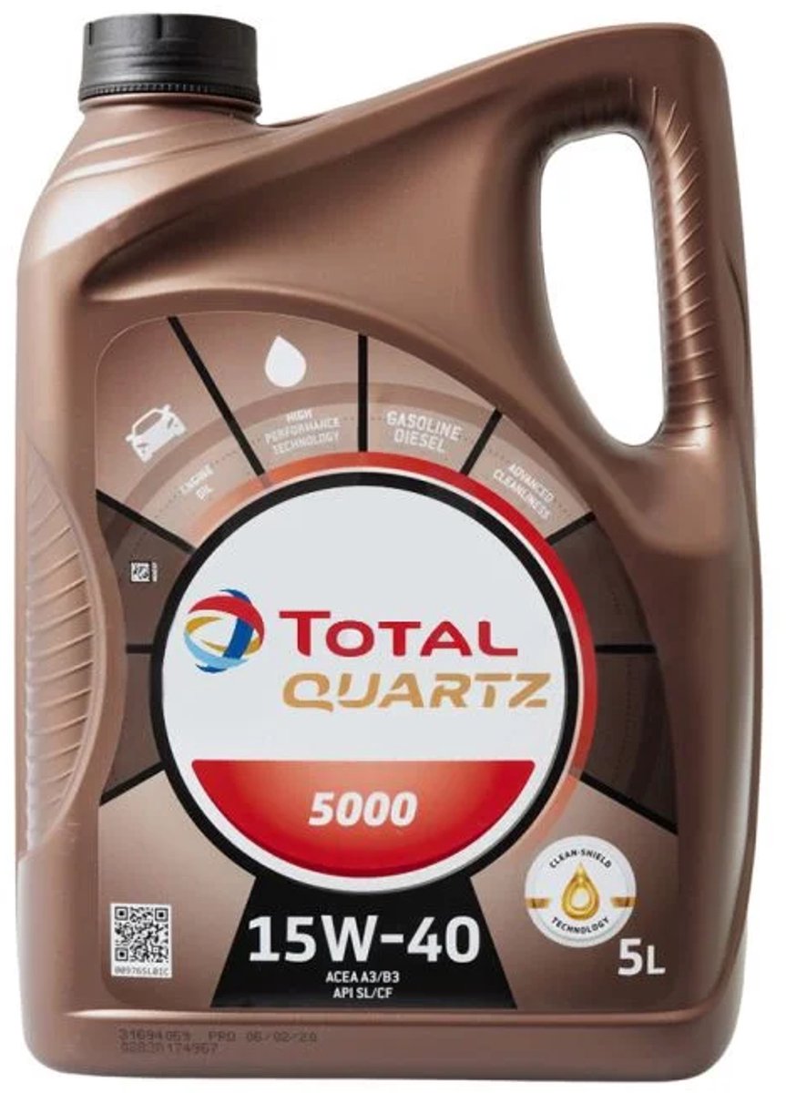Total Quartz 5000 15W40 - 5L