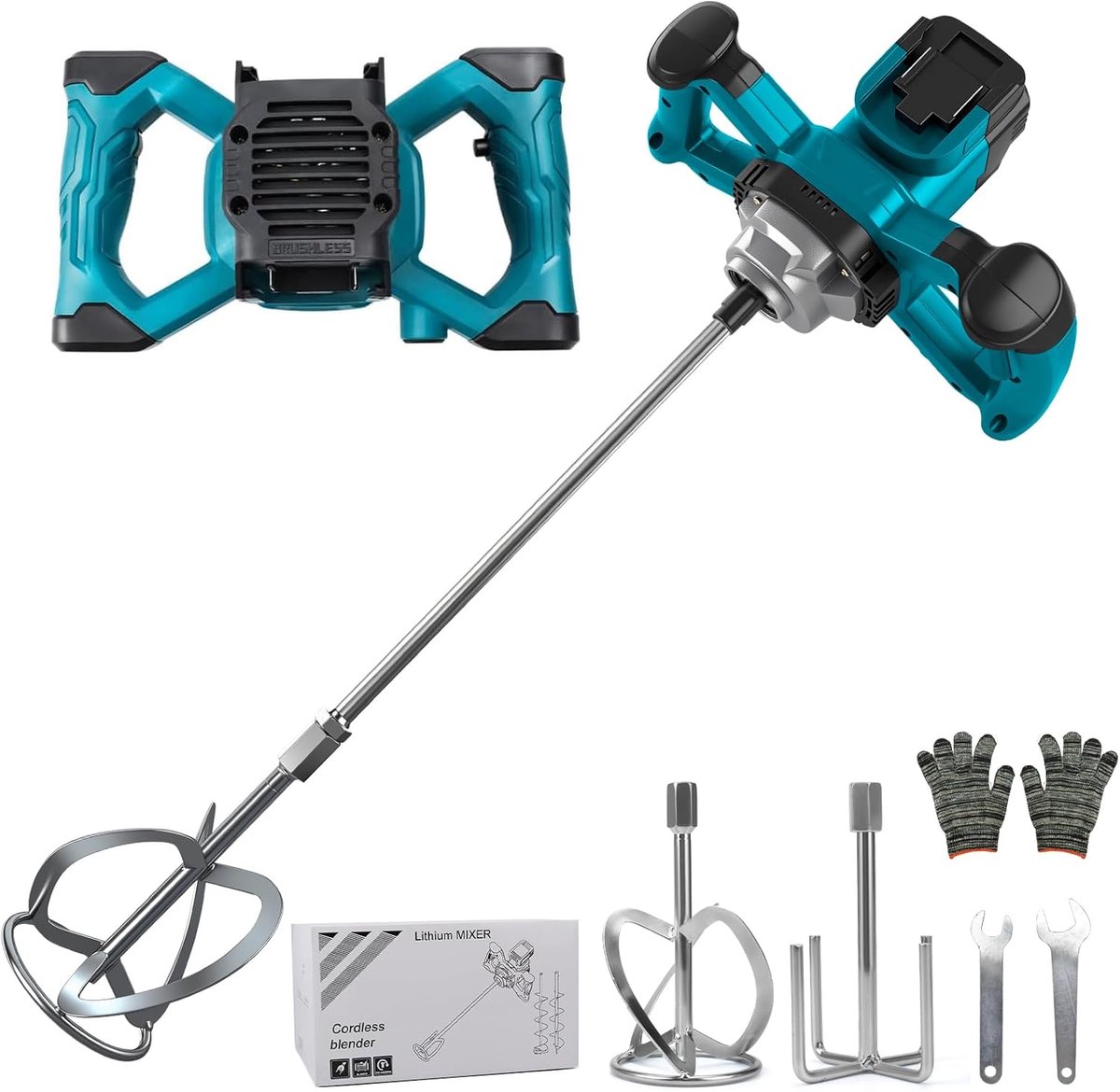 Accu mixer voor makita