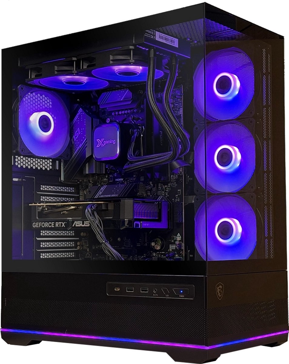 Xgaming Gladiator Gaming PC - Ryzen 7 5800X3D - Nvidia RTX5060Ti - 32GB DDR4 - 1TB NVME SSD