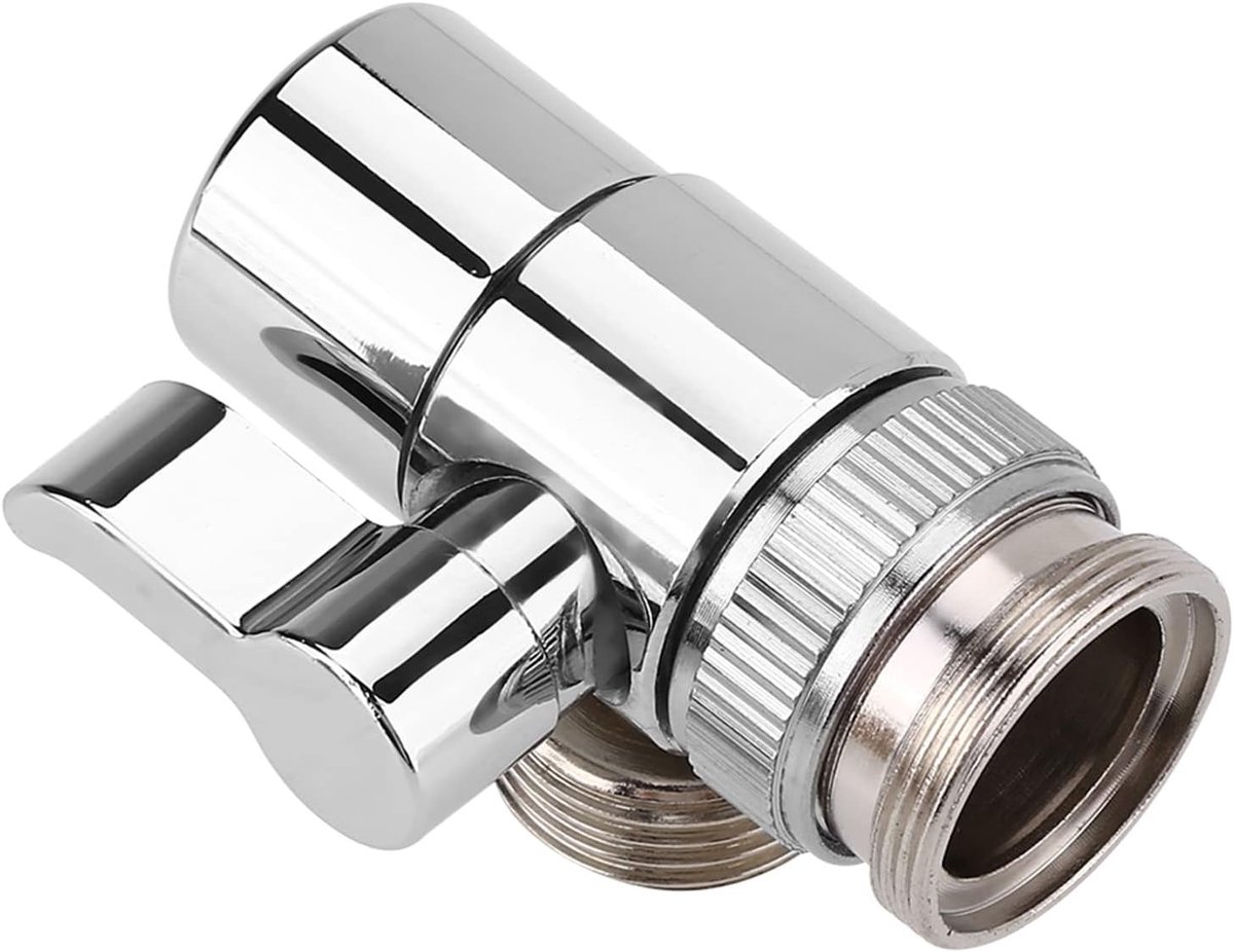 SnelShoppen - Kranen Diverter Ventiel, Badkamer Wastafelkraan Messing Diverter Kraan Adapter, Kranen Connector Voor Thuis Badkamer Keuken Waterkraan F