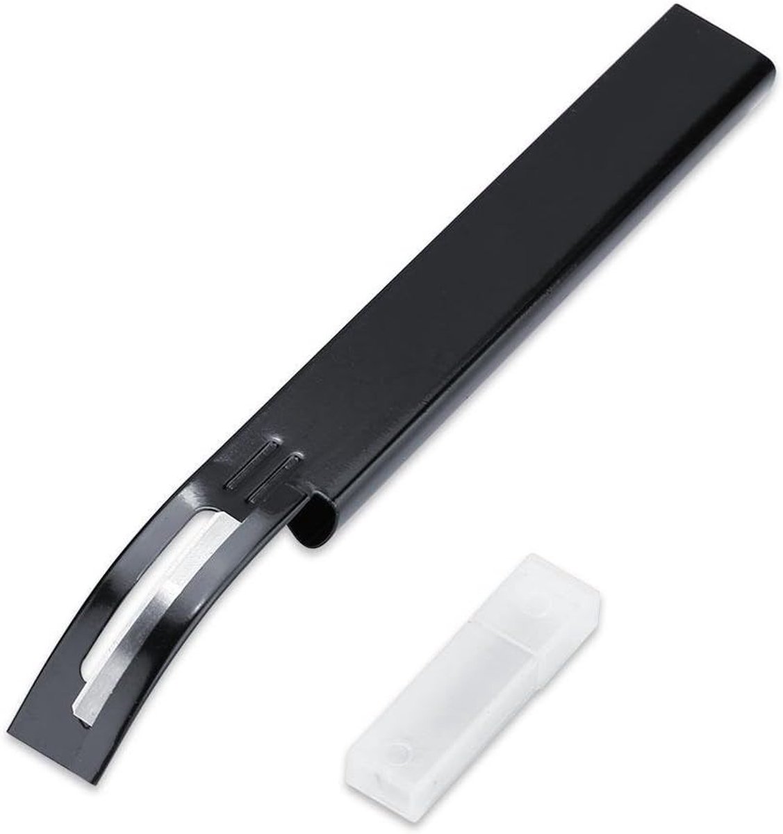 SnelShoppen - Professionele Lederen Snijders, Lederen Thinning Mes, Hout Snijgereedschap, DIY Tools, Verstelbare Snijdikte tot 10 cm, Houten Handvat,