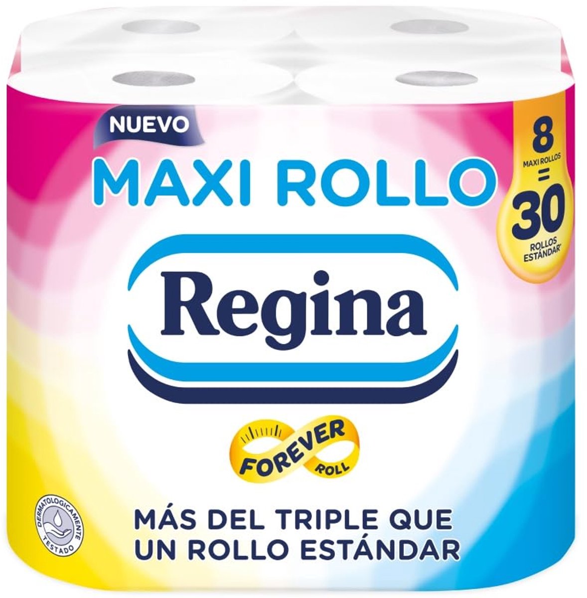 SnelShoppen - Maxi-rol Toiletpapier 8 Rollen, 500 Vellen, 2 Lagen, 60% Gerecycled Plastic, 100% FSC-gecertificeerd, Perfect voor Thuisgebruik en Gezin