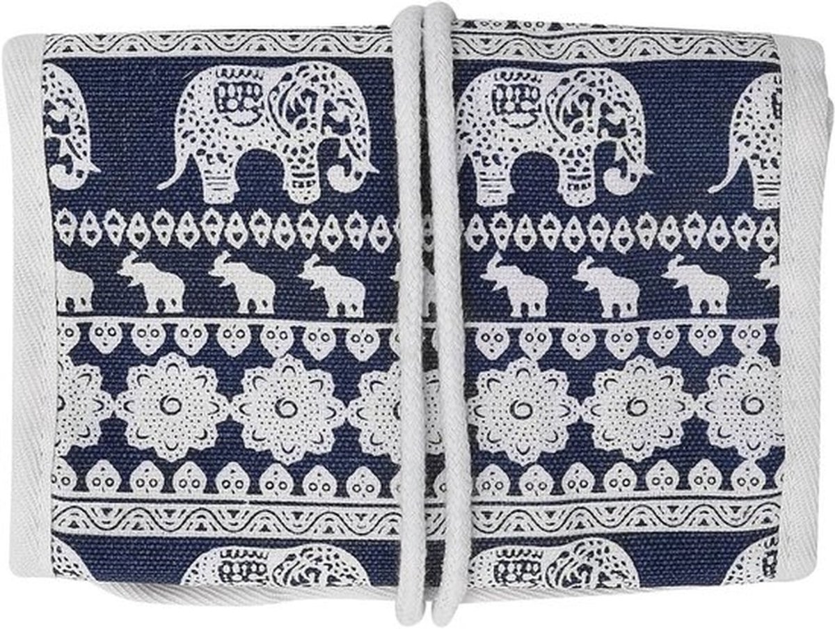 Handige Opbergtas voor Haaknaalden en Breigerei van Oxford Stof - Ideaal voor Reizen en Thuisgebruik, Geschikt voor Diverse Accessoires