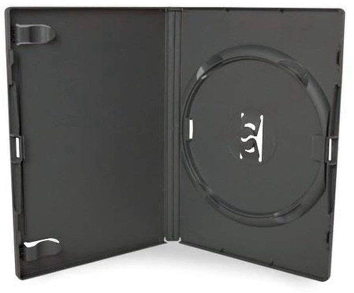 DVD Hoes Hoogwaardige Kwaliteit - 14mm Rug - Enkele Schijf - Met Boekje - Antislip - Recyclebaar Polypropyleen - Dvd Hoes