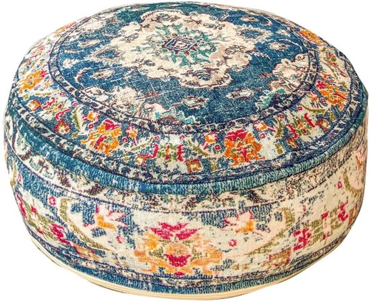 Kussenhoes Boheemse Stijl - 60x20 cm - Katoenen Kussensloop - Handgenaaid - Meditatiekussen - Decoratief Kussen - Vloerkussen