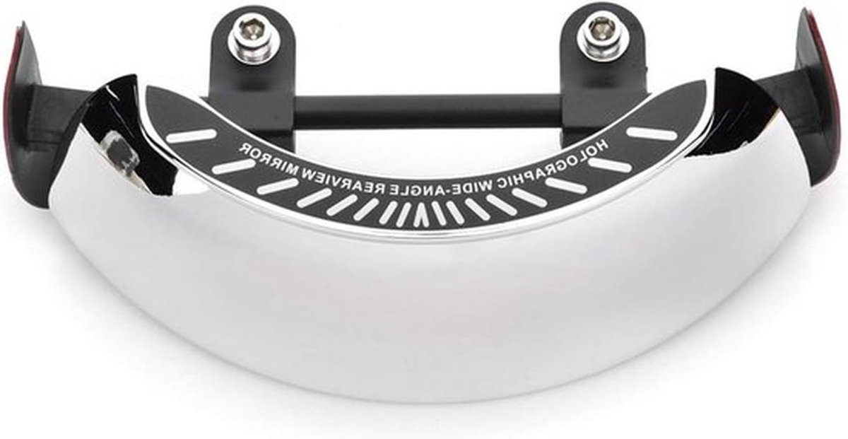 Brede Hoekspiegel voor Motorfietsen - 180° Zicht, Dode Hoek Vermijden, Panoramisch en Convex Ontwerp