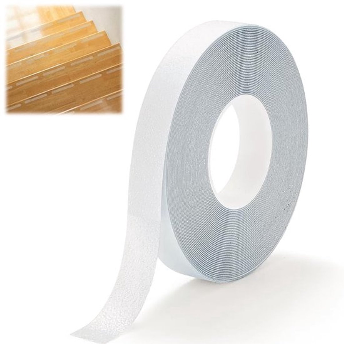 Transparante Niet-slip Tape van 20m x 2cm - Zelfklevende Waterdichte Tape voor Trap en Badkamer - Valpreventie en Veiligheid