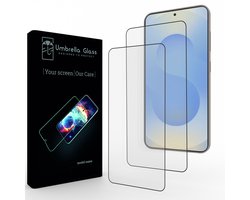 Umbrella Glass Screenprotector - Geschikt voor Samsung S25 - Full Cover