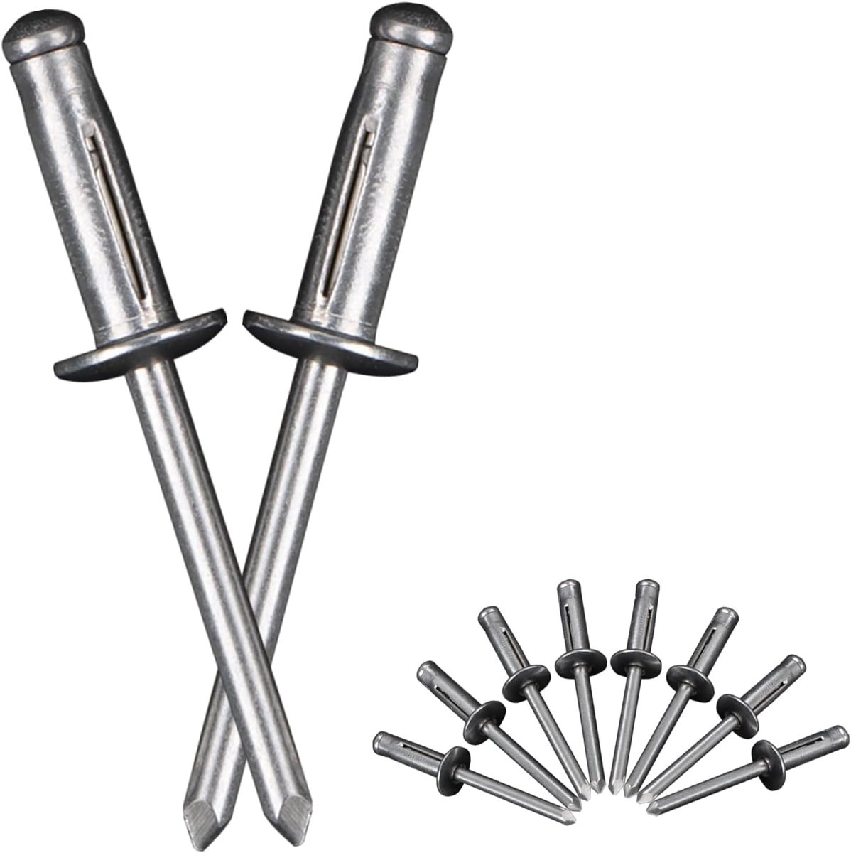 Blindrivets 0,5 cm x 16 mm - Aluminium dome blindrivets - Core rivets - Eenvoudig te gebruiken bij montage - ShopVlot