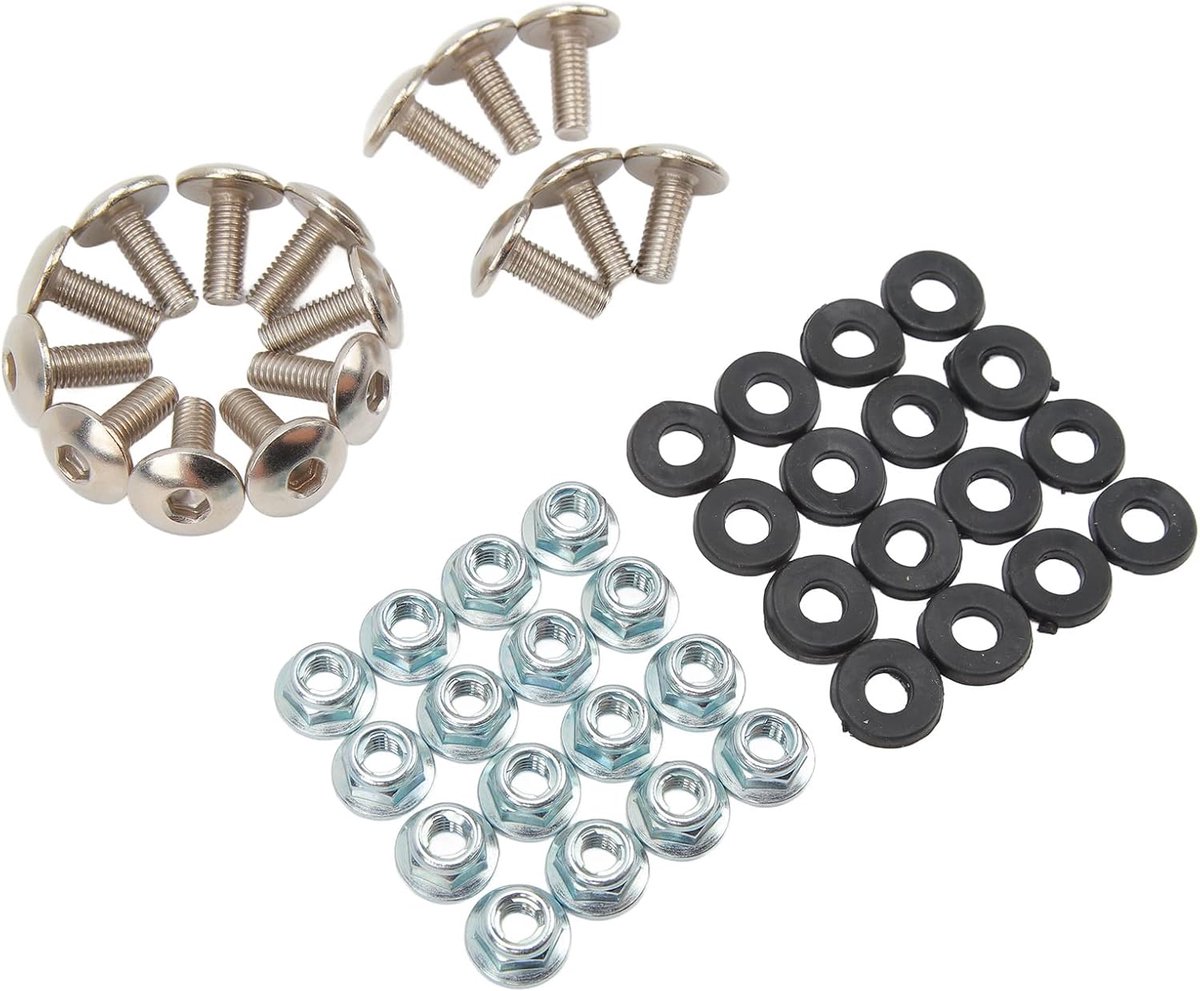 SnelShoppen - Fender Bout Moer Schroef Set voor ATV Quad 4 Wheeler - Stabiel en Net Uiterlijk - 50cc 70cc 90cc 110cc 125cc
