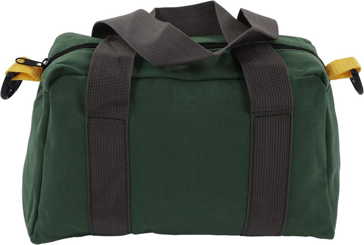 SnelShoppen - Waterdichte Gereedschapszak - Hoge Capaciteit Opbergtas van Canvas - 30cm Handgereedschap Tas voor Technici - Ideaal voor Klussen, Tuin