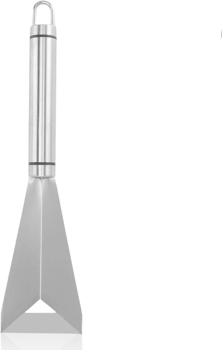 SnelShoppen - Fruit Snijmes RVS, Triangulaire Fruit Cutter voor Groenten, Decoratieve Snijtool voor Keuken, Ideaal voor Feesten en DIY Fruit Schalen