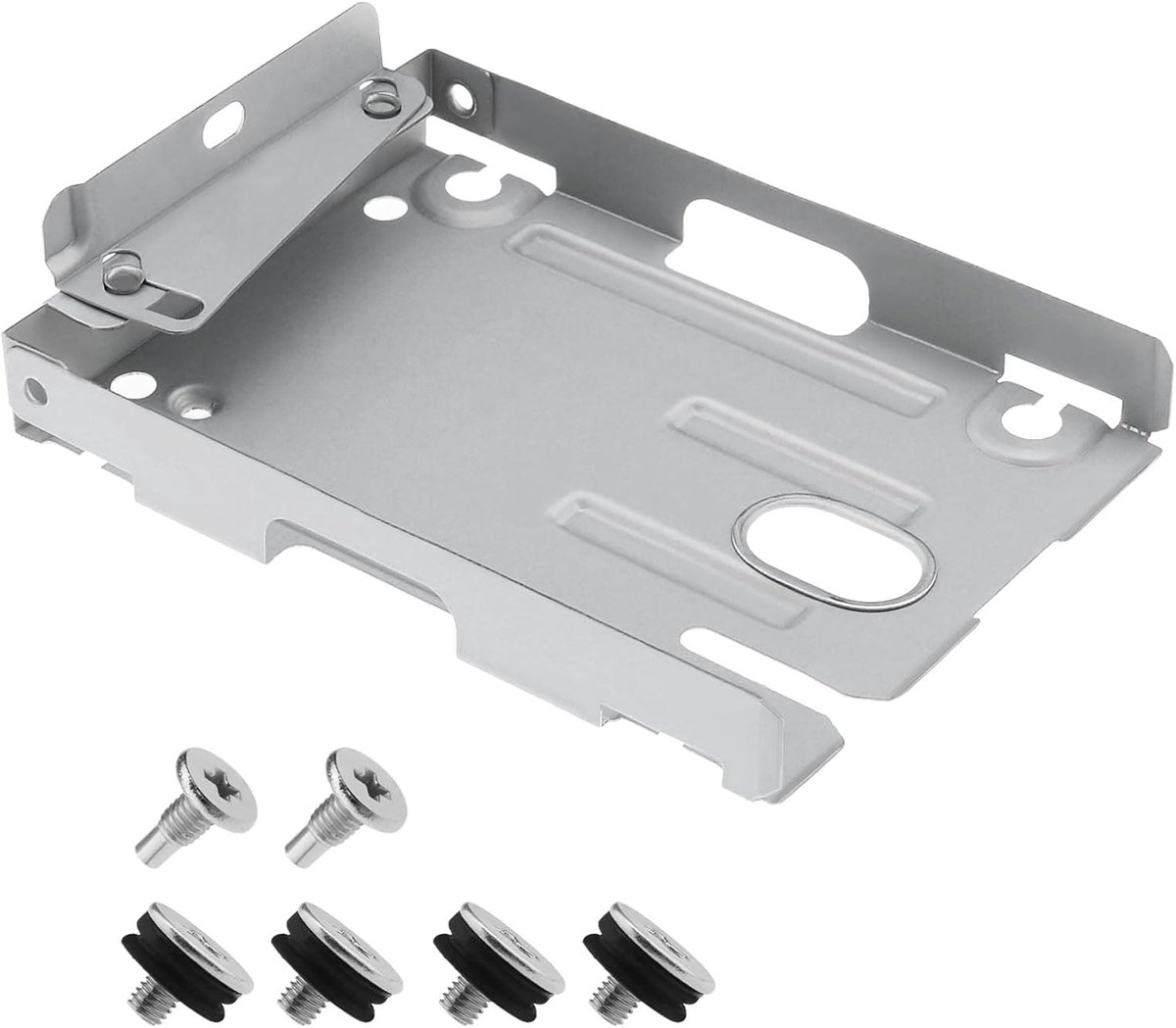 SnelShoppen - 2.5 Inch Hard Drive Houder Compatibel met PS3 CECH-400X Serie Super Slim HDD Montagebeugel Ondersteuning Tray Adapter met Schroeven