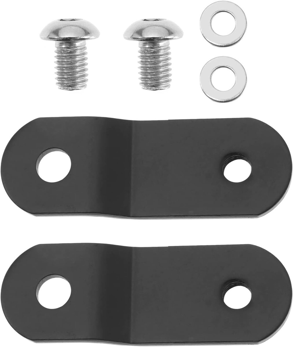 Gas tank tilset - 2 stuks - staal - geschikt voor Sportster XL883 1200 48 72 - ShopVlot