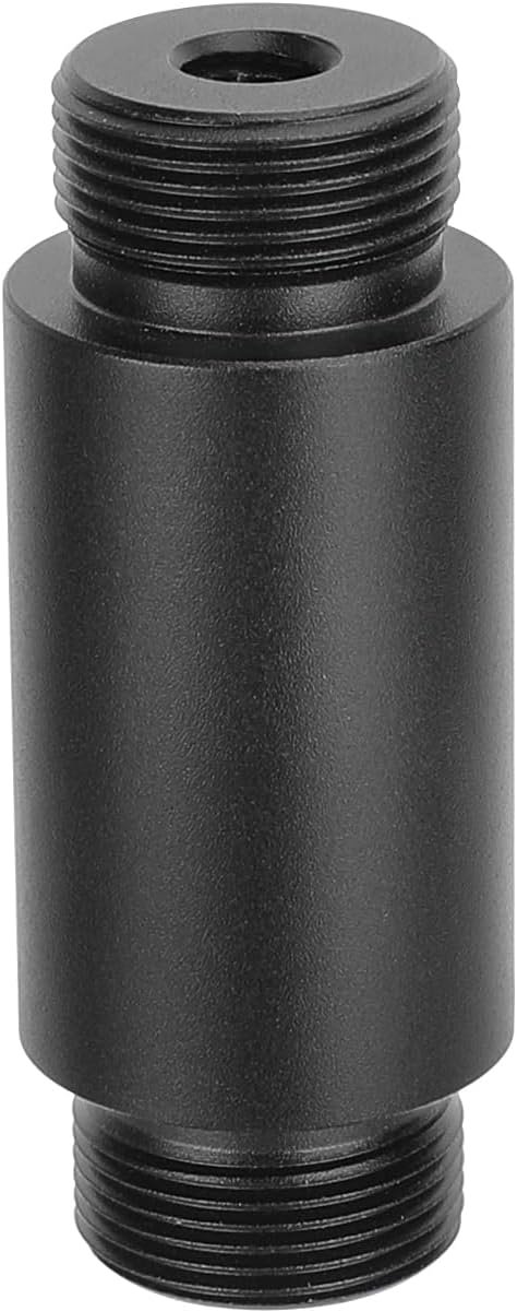 SnelShoppen - CAMVATE 2" Micro Rod Microfoonhouder met 5/8"-27 Adapter Schroef - Aluminium Legering, 1/4"-20 en 3/8"-16 Aansluitingen - Perfect voor G