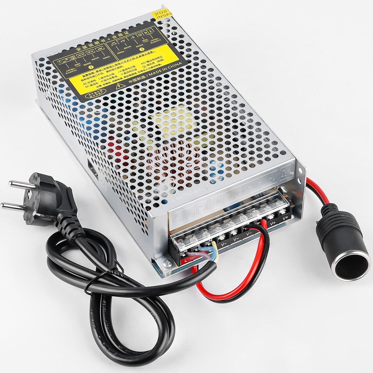 SnelShoppen - Voeding Adapter 12V 20A 240W Schakelende Voeding, Auto Voeding Adapter, Transformator LED Transformator, Schakel Converter, AC 110V/220V