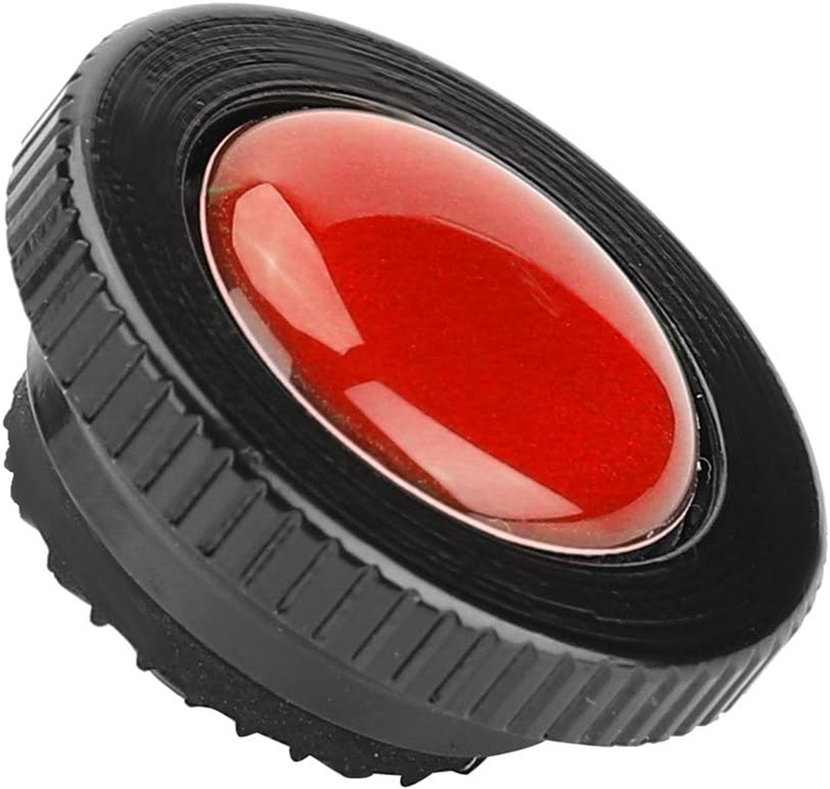 SnelShoppen - Mini Aluminium Ronde Snelsluiting Plaat Ultralichte Snelsluiting Plaat voor Compacte Actie Tripod (Rood)