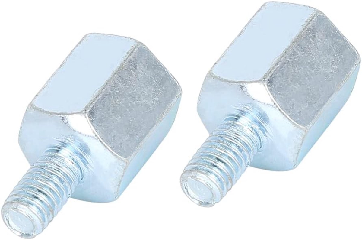 A ABSOPRO Motorcycle Adapter 8mm to 6mm RH Rearview Mirror Adapter (2PCS) - ShopVlot