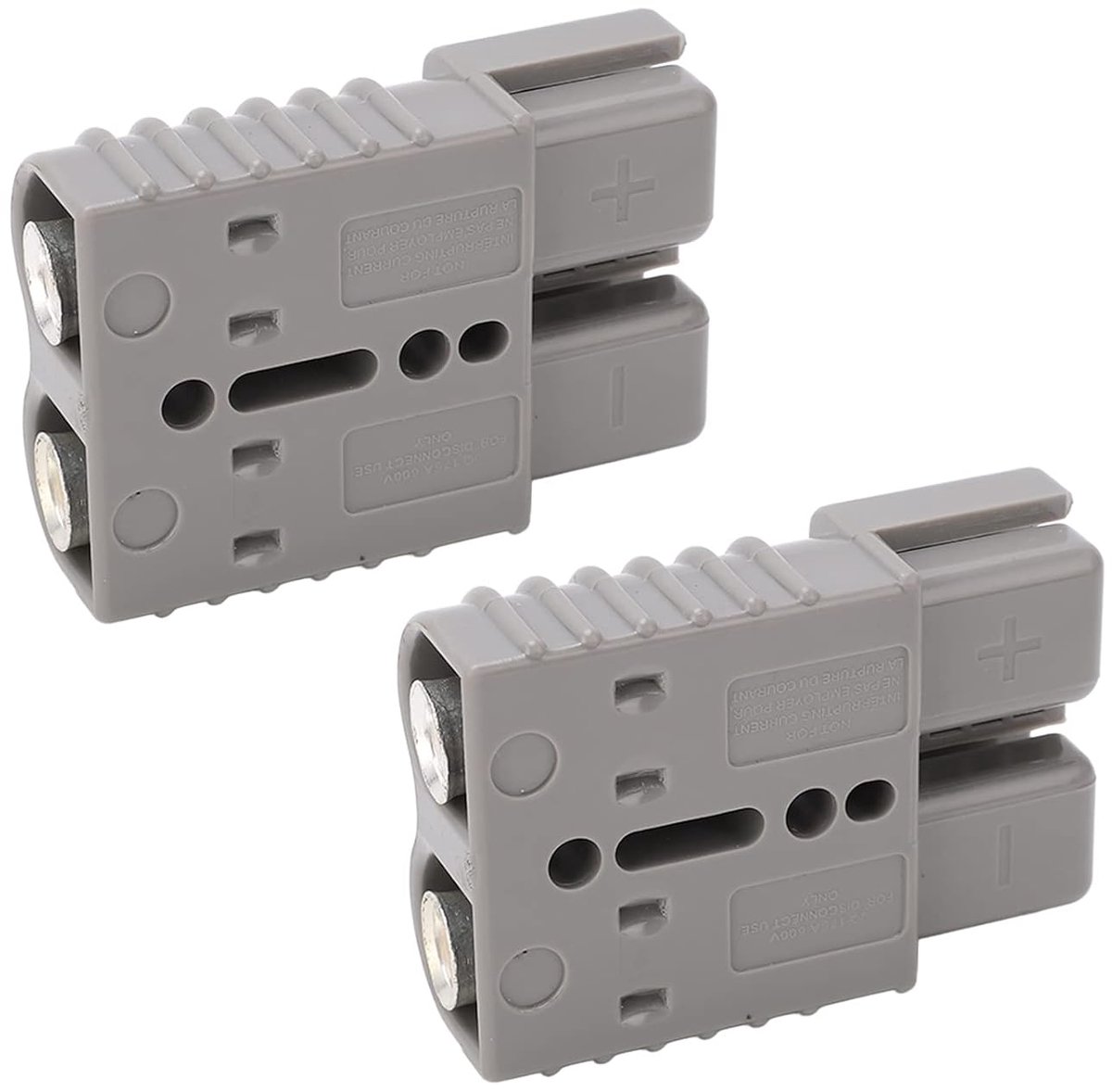 SnelShoppen - Snelkoppeling Plug voor Accu, Snelkoppeling Kit voor Accu, Aansluitkit voor Startkabel Plug voor Trekwinches, Hoogwaardige Koper, Betrou