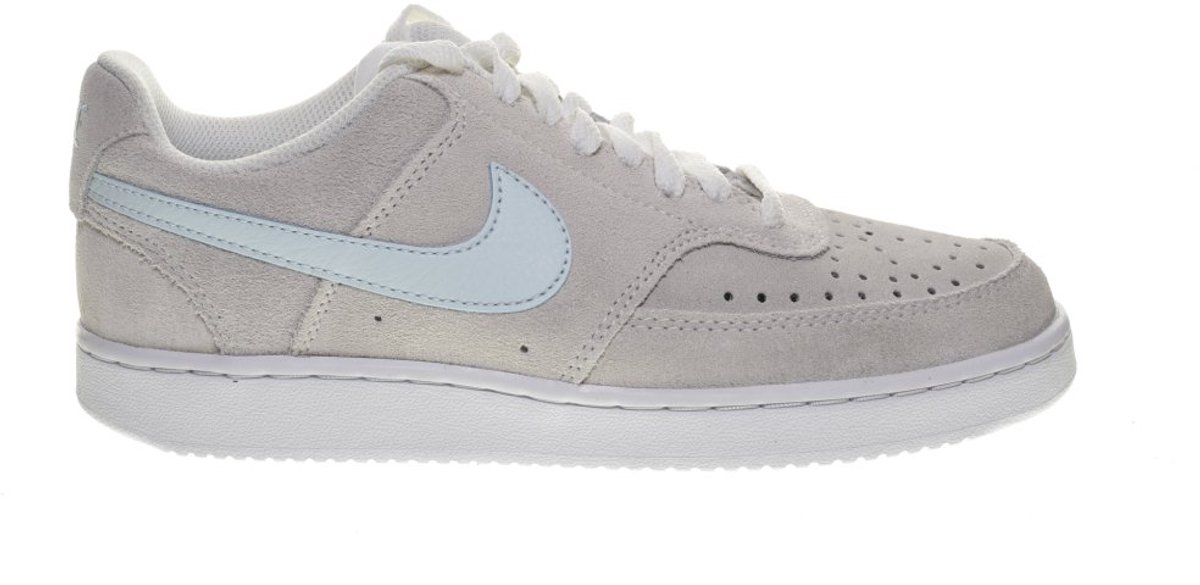 Nike Court Vision Ecru Suede Glacier Sneaker Beige