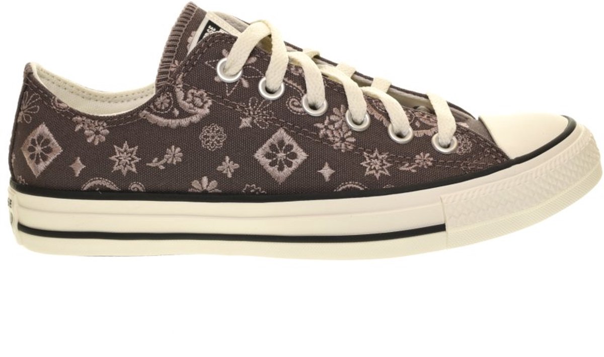 Converse Lage Sneaker Bordo Borduur Rood